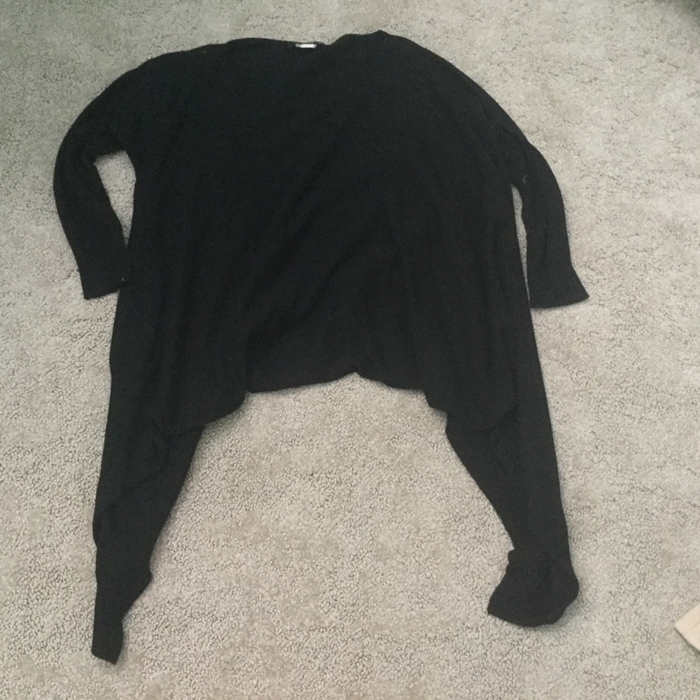 Kerisma Black 3/4 Sleeve High-Low 3/4 Sleeves Top Size M Basic Career Office